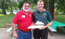 Chaplain of the Year award presented to Father Michael Hennigen!